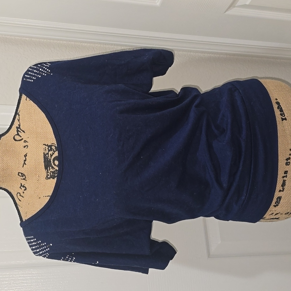 Espresso short sleeve sweater